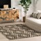 Nuloom Betony Modern Trellis Jute Blend Area Rug 4ft x 6ft TAKV01A-406 - alternate 1